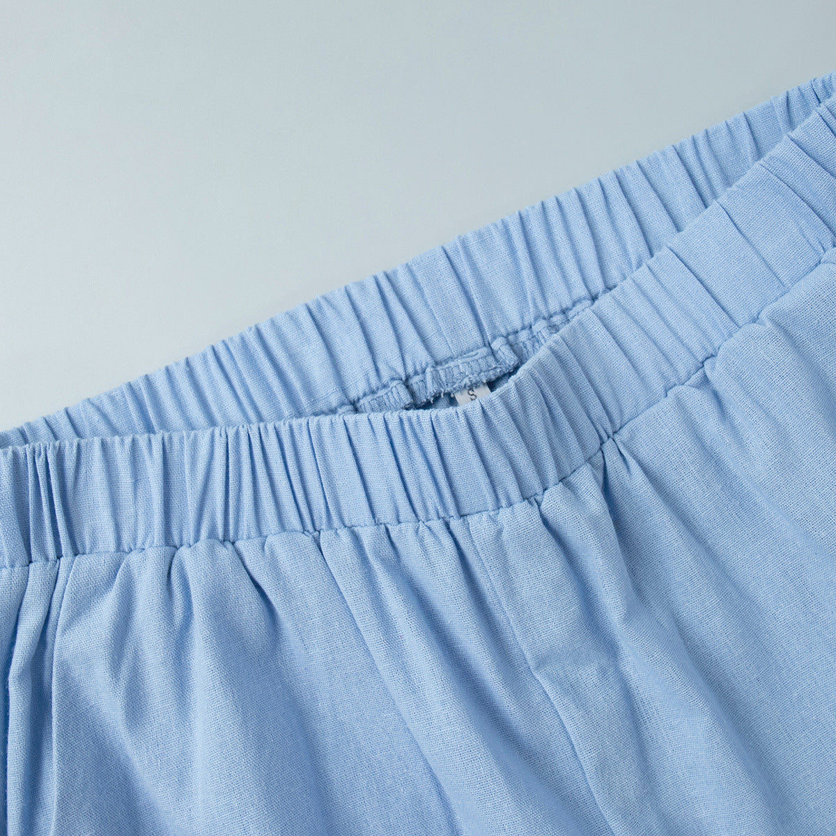 Pajama Set 100% Cotton Long Sleeve Pajama Solid Color  Sleepwear Set Women Loungewear Organic Cotton Clothing Comfortable Pajamas Cotton Lounge Set Casual suit fall clothes